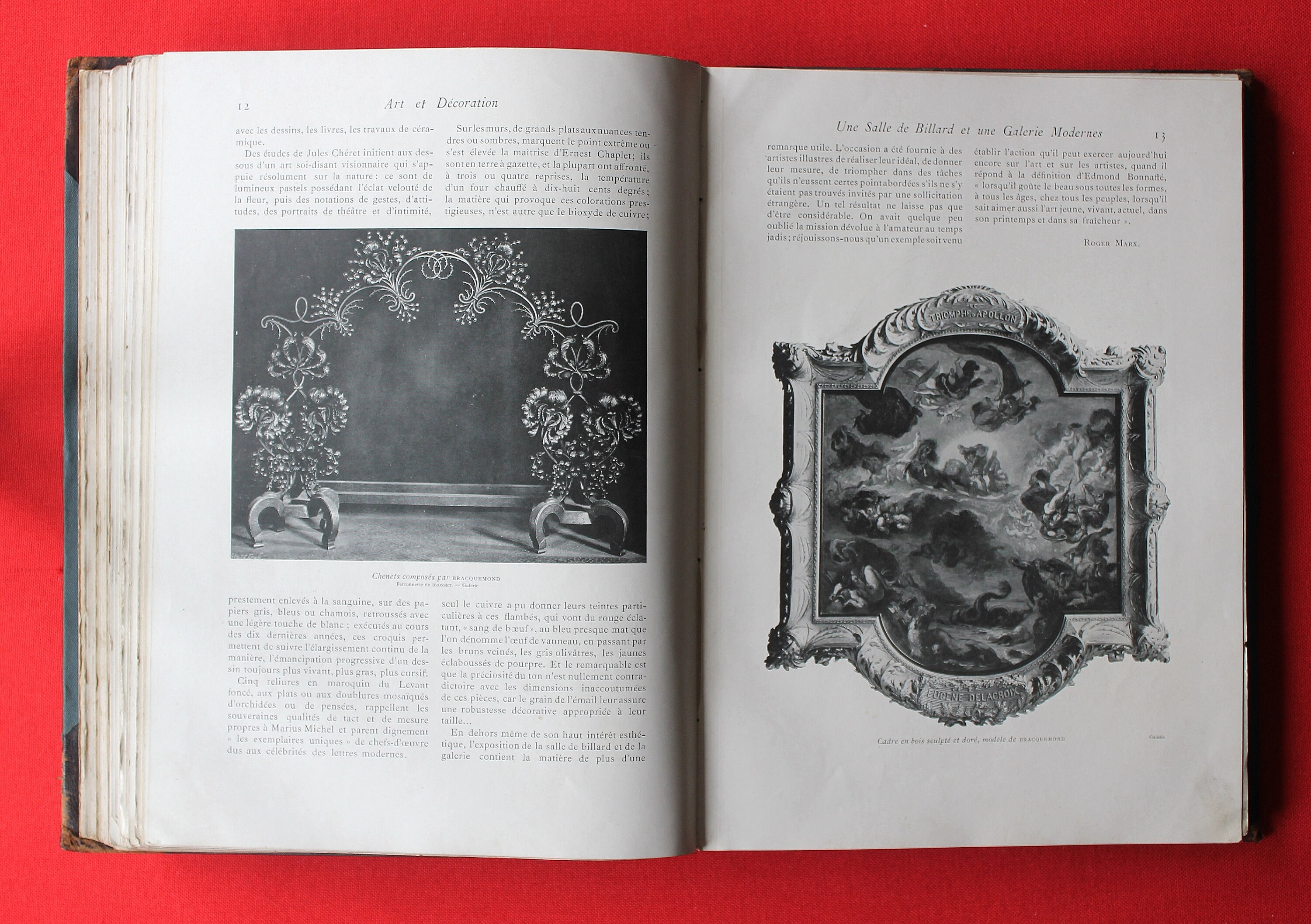 Art Et Decoration Jan.juin 1902 French Art Antique Design Etsy