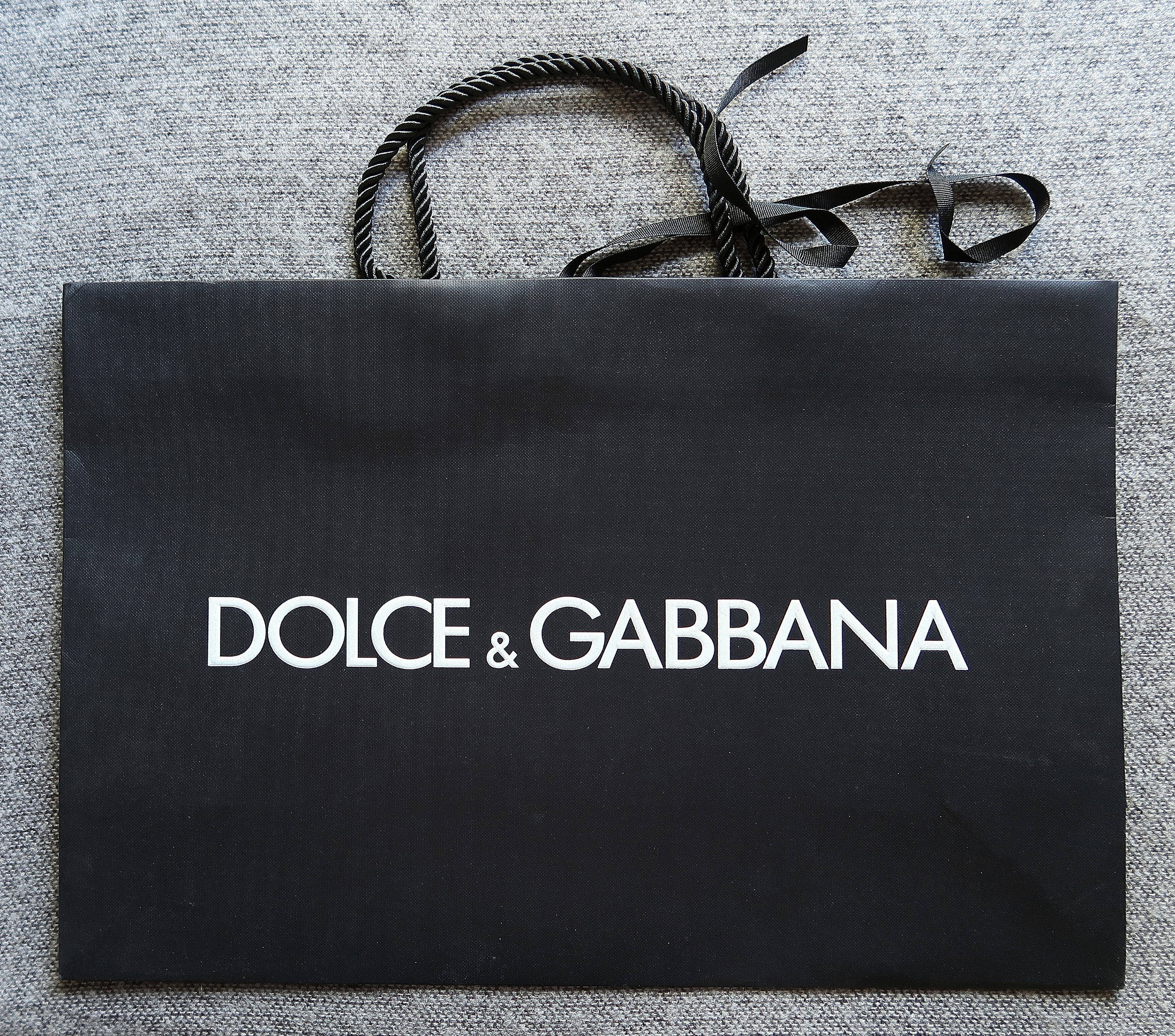 D&G Off White Nylon Messenger Bag Dolce & Gabbana