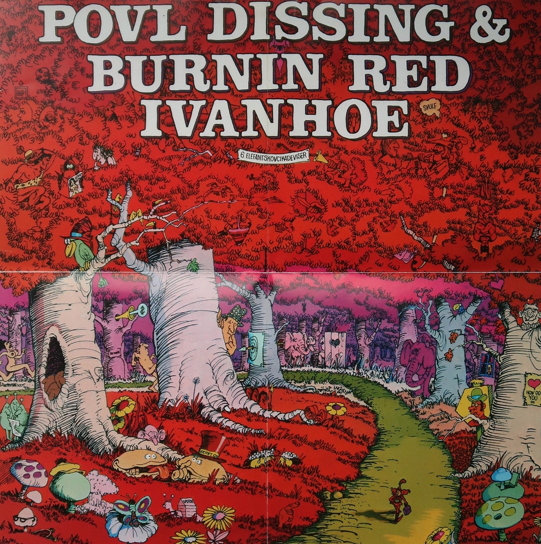 varsel Hændelse, begivenhed Flytte Vintage Audio CD Povl Dissing & Burnin' Red Ivanhoe - Etsy