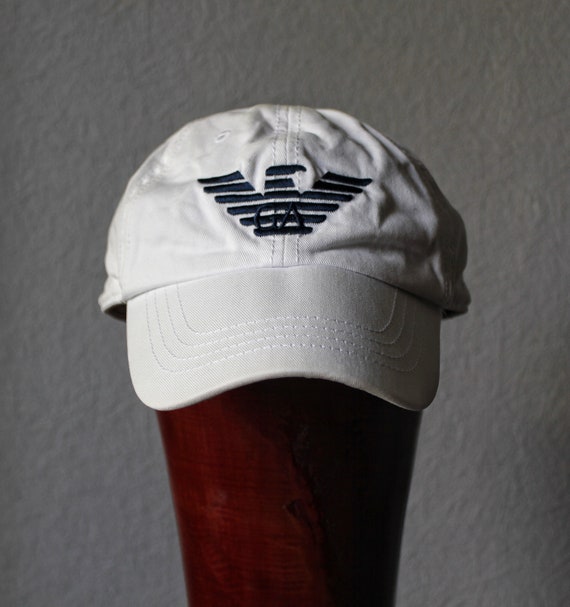 ARMANI JUNIOR White Baseball Cap - Etsy 