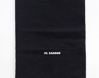 JIL SANDER Black Drawstring Dust Bag Gift Bag