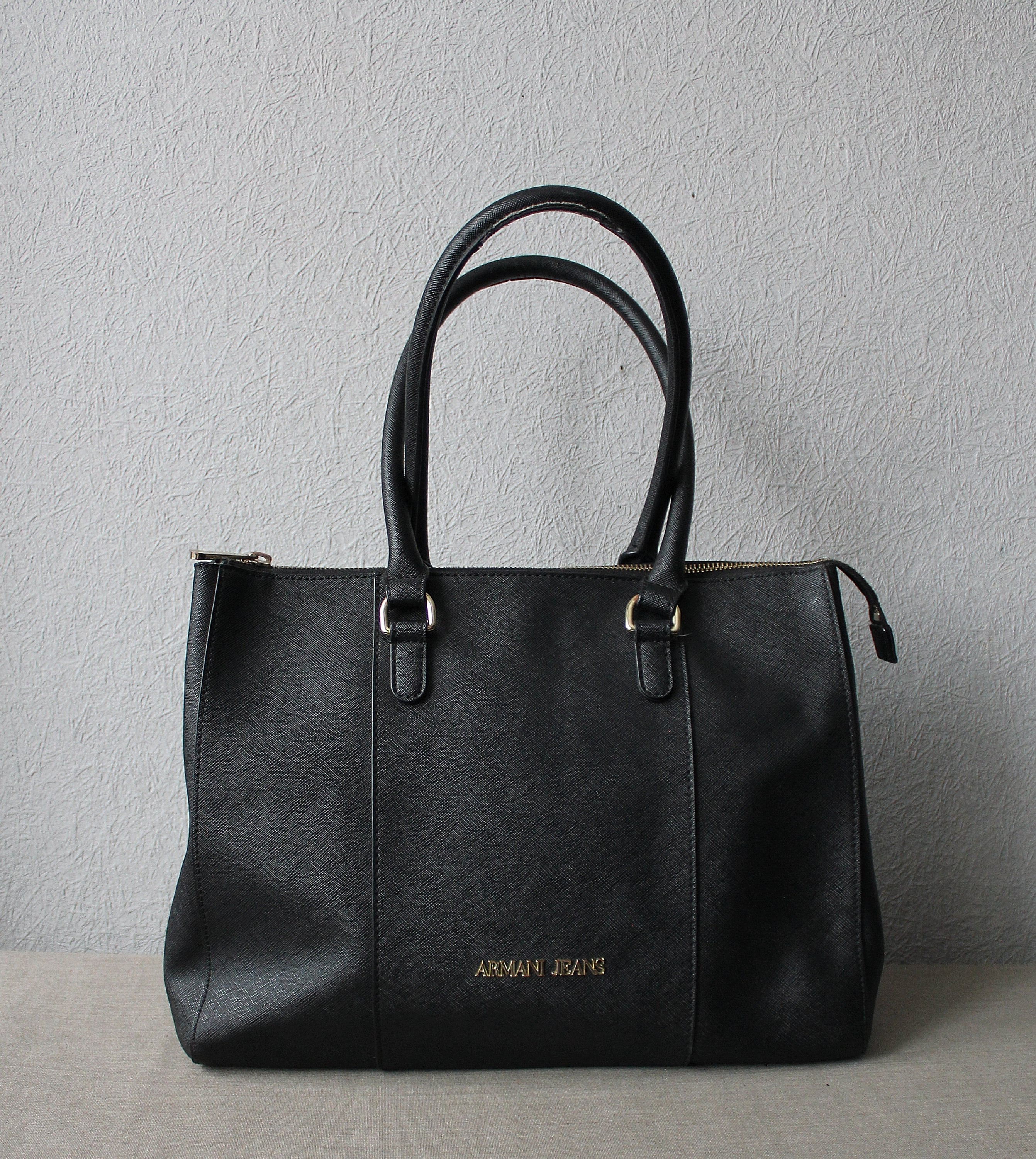 goud kalkoen Validatie Armani Jeans Bag - Etsy