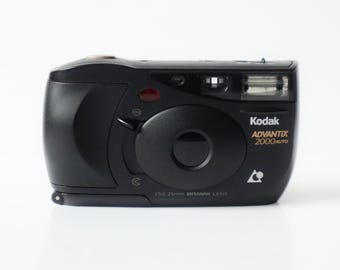 KODAK Advantix 2000 Auto Vintage Compact Point And Shoot APS Film Camera with Case