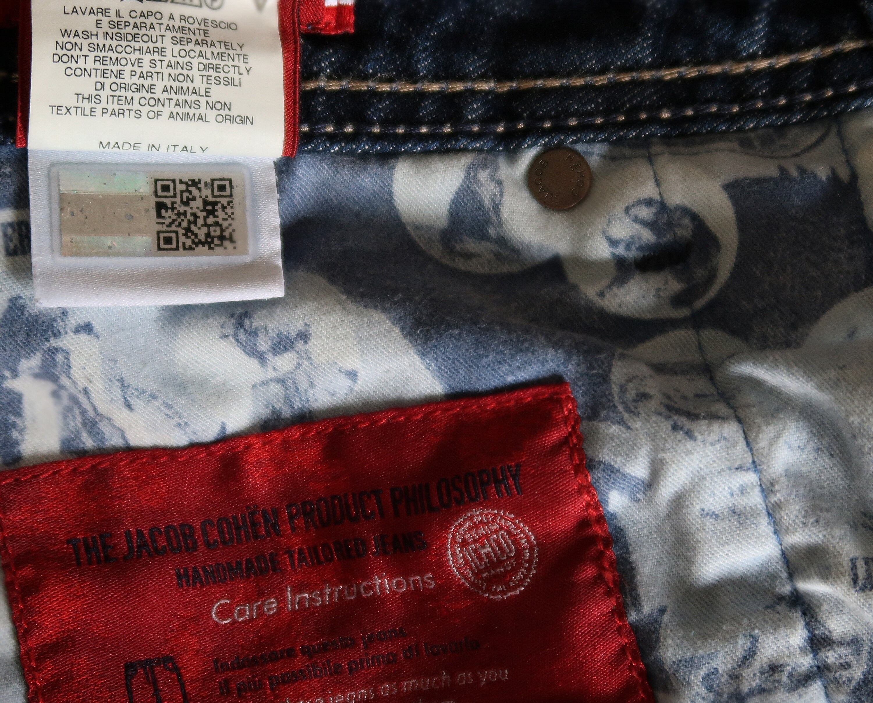Jacob cohen jeans handmade 2025