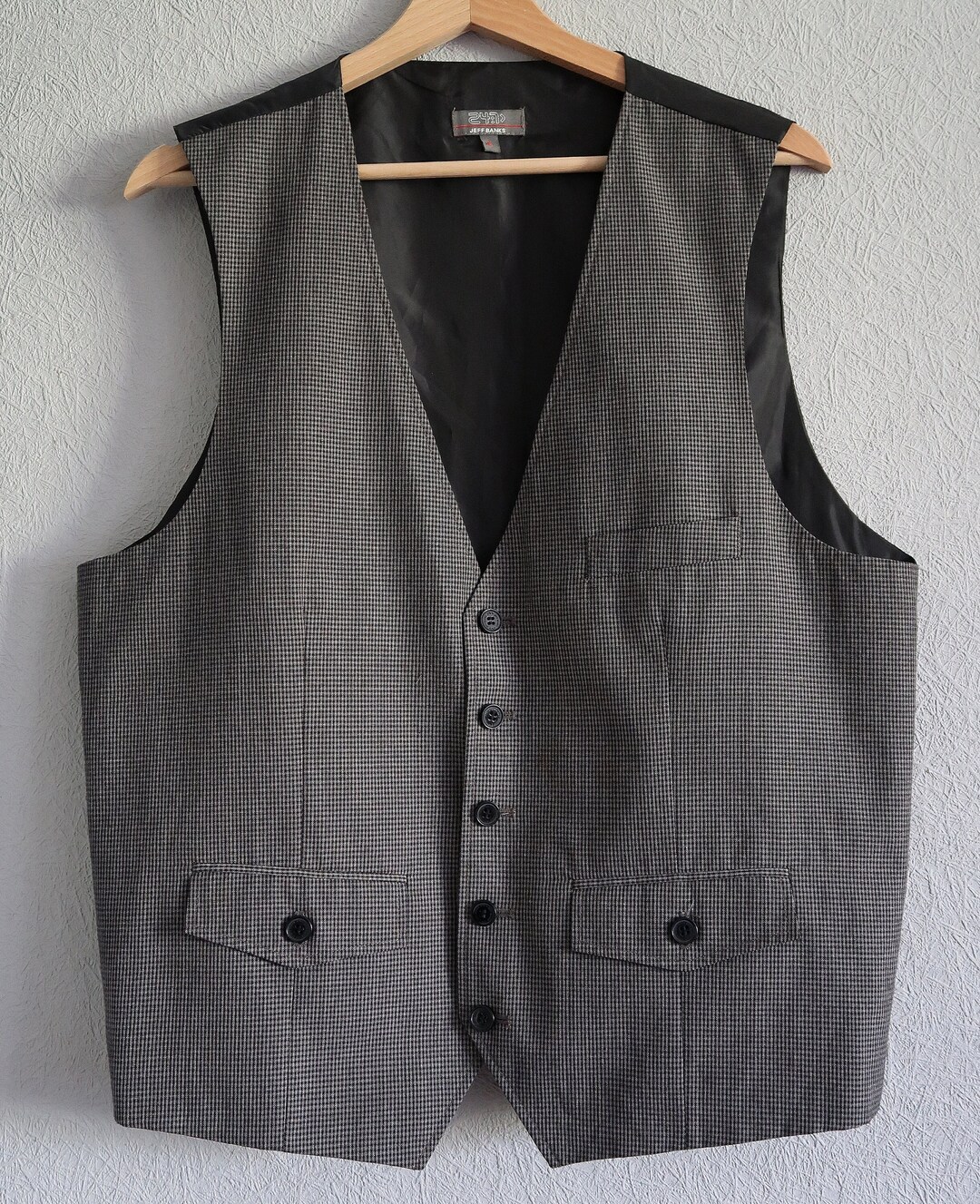 JEFF BANKS Range 24:7 Vintage Men Vest Gilet Australia