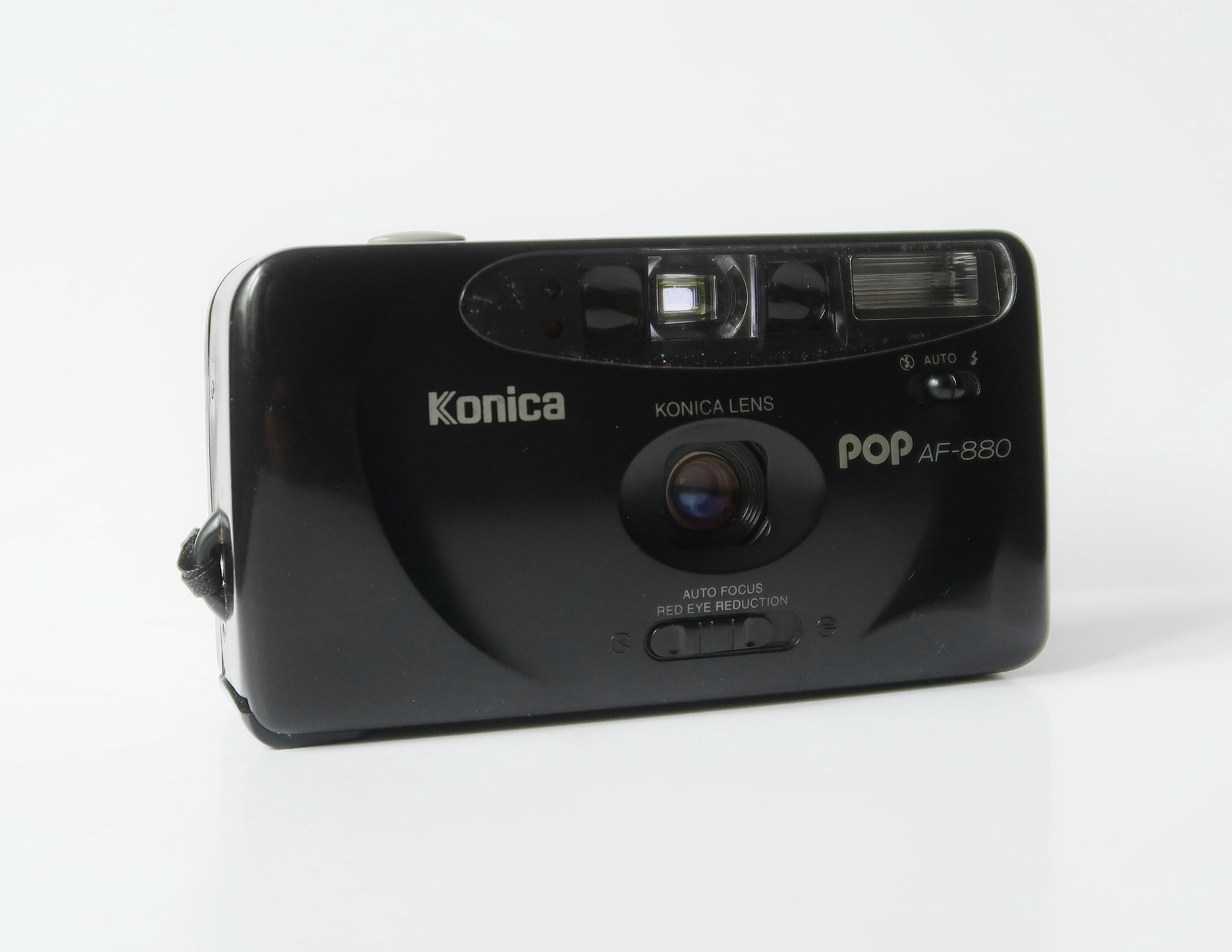 Appareil Photo Compact Konika Pop AF-880 Noir - Format APS - Occasion Fonctionnel