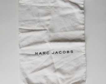 MARC JACOBS Weiß Kordelzug Staubbeutel Geschenkbeutel