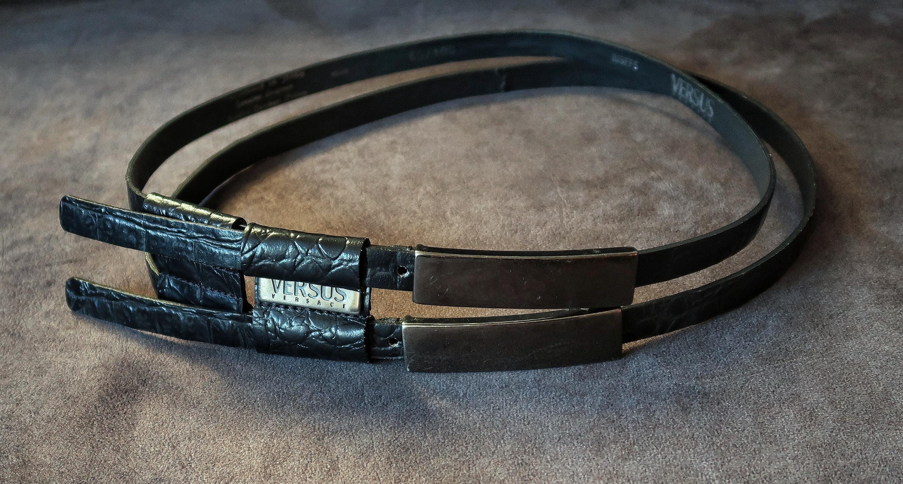 Versace Suspenders - Etsy Canada