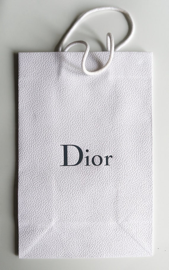 DIOR paper bag tote DIOR animal paper bag lipstick perfume gift