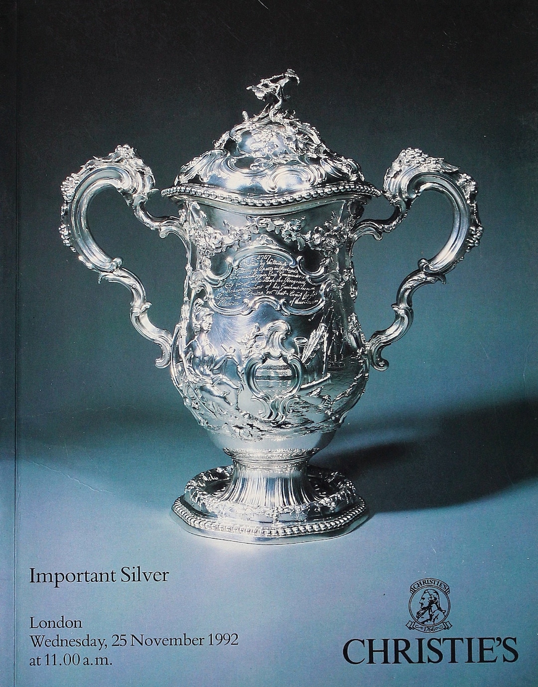 CHRISTIE'S Important Silver Catalogue, London, 25 November 1992 Etsy