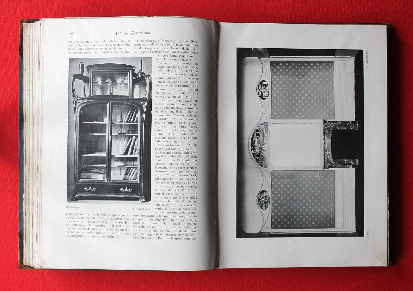 Art Et Decoration Jan.juin 1902 - French Art Antique Design Magazine - Etsy