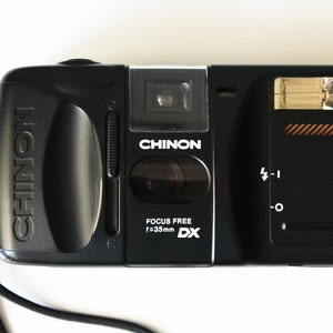 CHINON DX Motorized Focus Free Autogl 35mm Camera - Japan