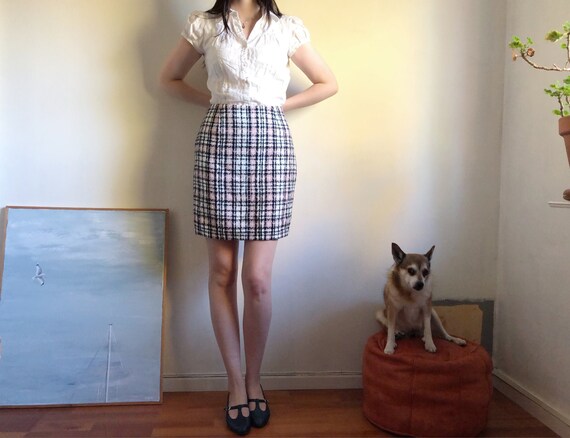 Clueless Plaid Retro Skirt Size UK 12
