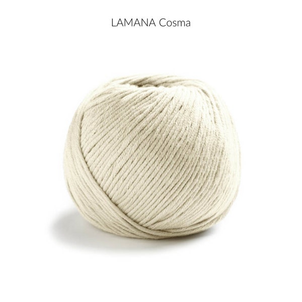 LAMANA Cosma ist ein modernes Sommergarn aus Pima-Baumwolle und Modal