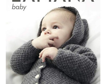 Lamana Magazin baby Nr. 01, Stricken, Modelle, Baby, Kinder, Jacke, Decke, Pulli, Mütze, Schuhe, Anleitung, Geschenk Geburt, Taufe, DIY