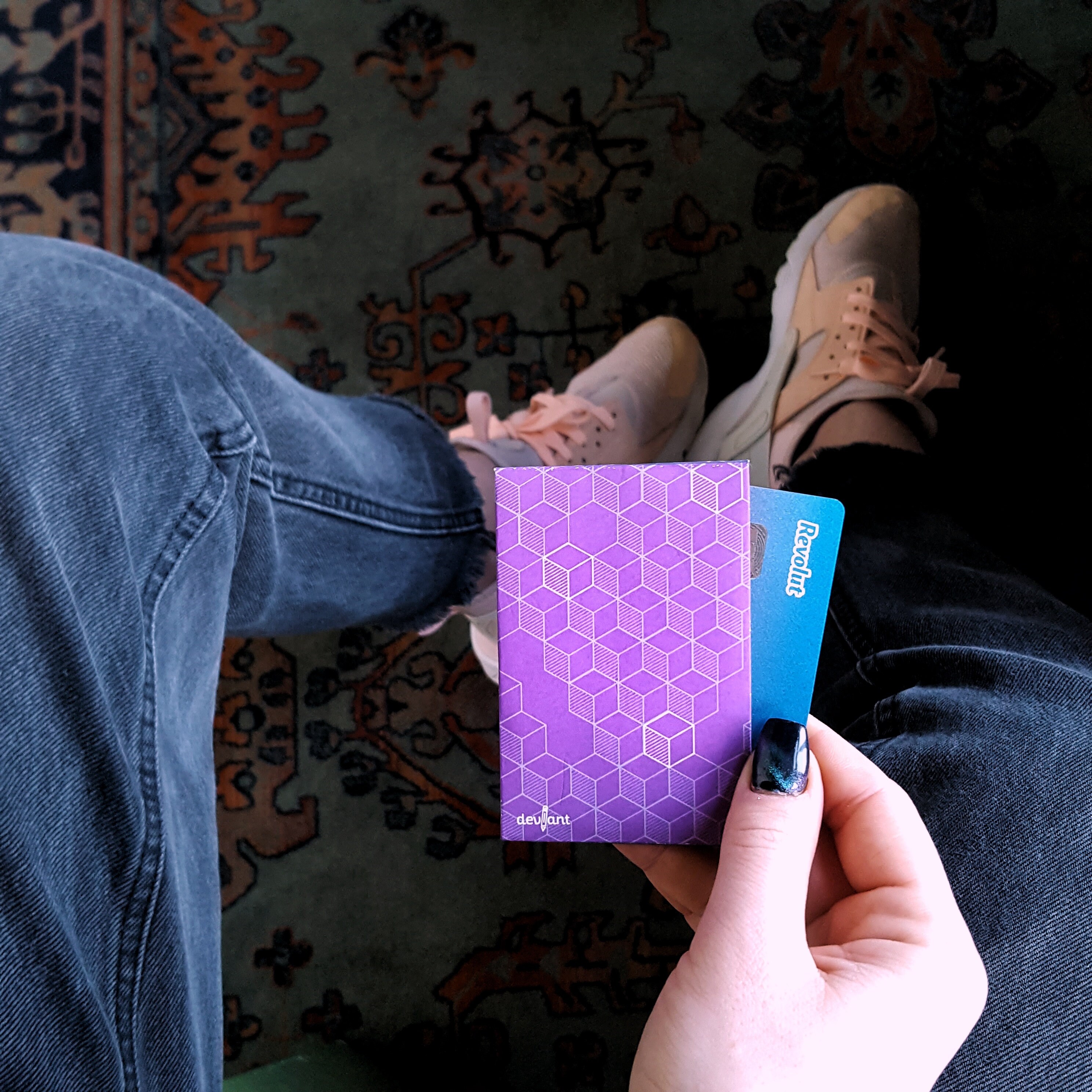 Paper Card Holder Slim card holder by Artists cool card Etsy