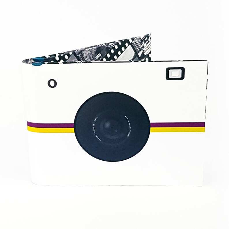 Gift for her Men Wallet Paper Wallet Camera Wallet Gift for him Slim Wallet Wallet Women Valentines Day gift Camera Accessories