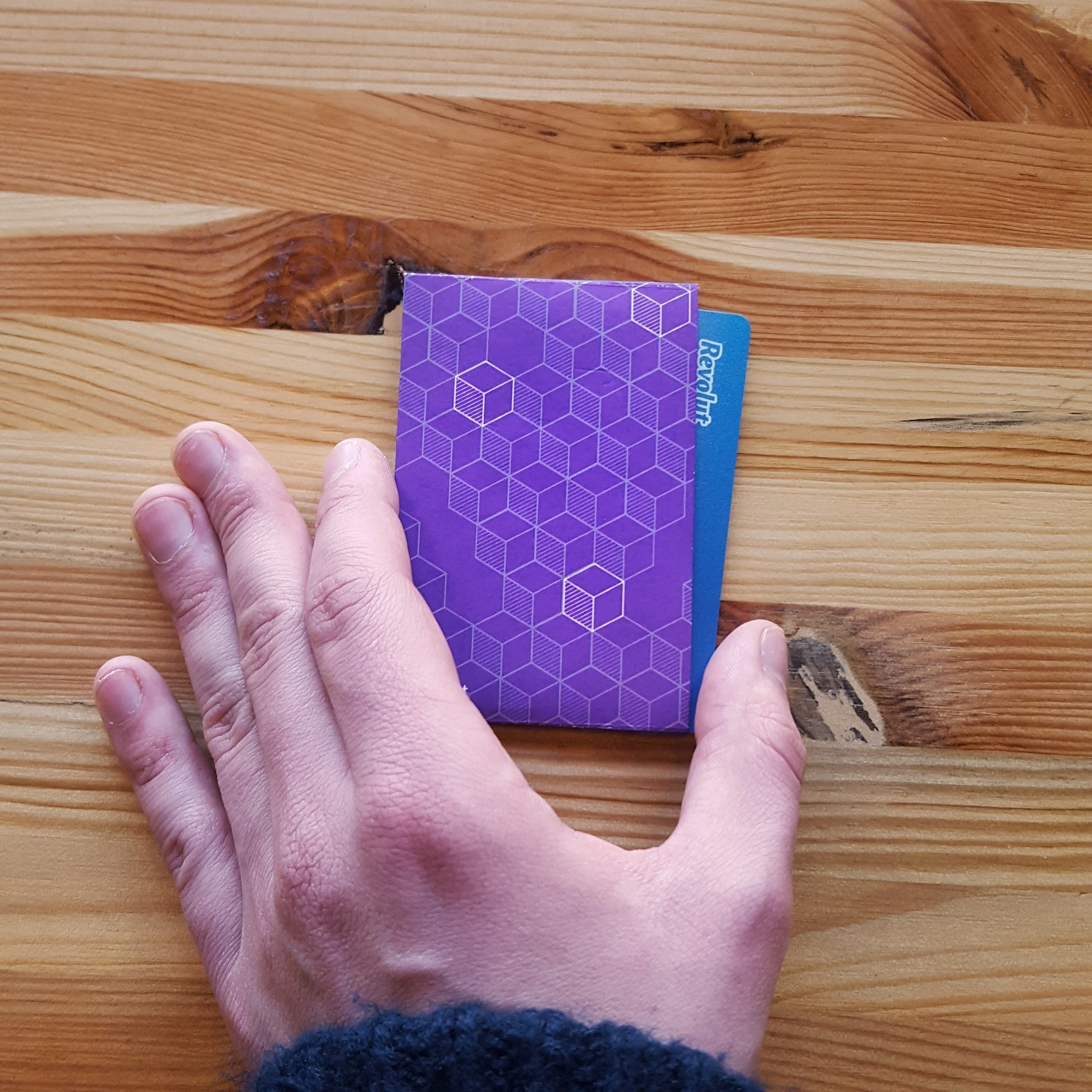 Paper Card Holder Slim card holder by Artists cool card Etsy