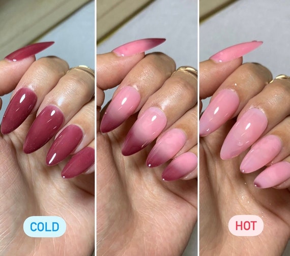7+ Unas Color Rosa