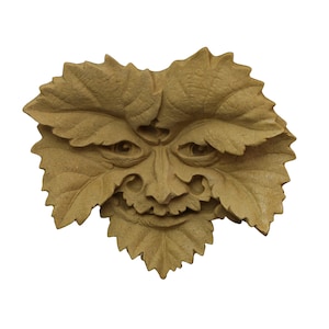 The Vine Leaf Greenman Wall Plaque