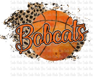Bobcats Basketball  | Ready to Press | Sublimation Transfer | Shirt Design | Sports