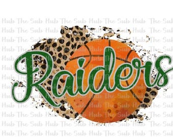 Basquete Raiders | Design para Sublimação | Arquivo PNG | Download Digital | Guepardo, Leopardo, Raiders