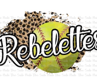 Rebeldes Softball | Design de Sublimação | Arquivo PNG | Download digital | Rebeletas