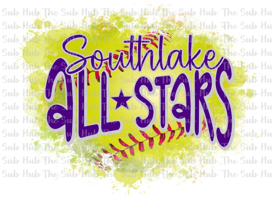 Southlake All Stars Sublimation Transfer Softball Custom All Star