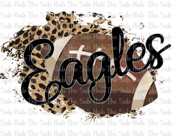 Eagles Football | Ready to Press | Sublimation Transfer | Shirt Design | Sports
