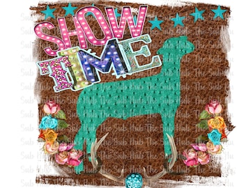 Show Lamb | | Sublimation Design | PNG File | Digital Download
