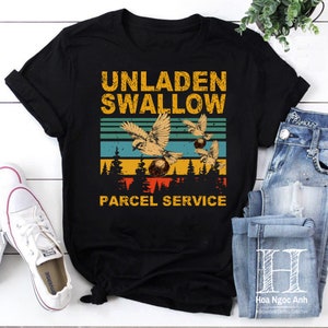 Vintage Retro Unloaded Swallow Parcel Service Cute Pigeon Matching Men Women Parcel Service Gifts Vintage T-Shirt, Trekvogel Shirt