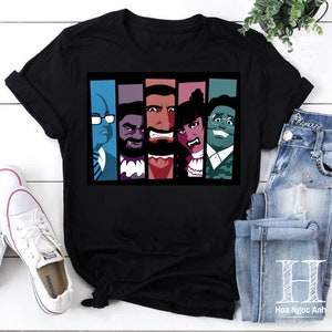 Color Blocks What We Do In The Shadows Unisex Vintage T-Shirt, We Do In The Shadows Shirt, Horror Movies Halloween Shirt