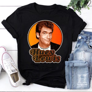 HUEY LEWIS & THE NEWS STAFF Tシャツ HUEY LEWIS and the NEWS T-Shirt Tour Back To The Future