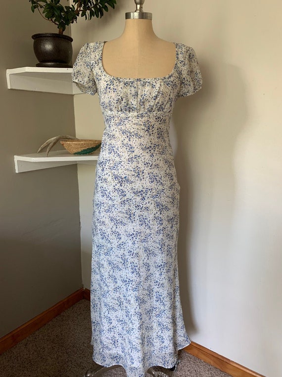 floral empire waist dress