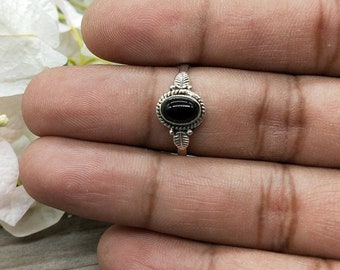 Black Onyx Ring Etsy Black Onyx Ring Etsy