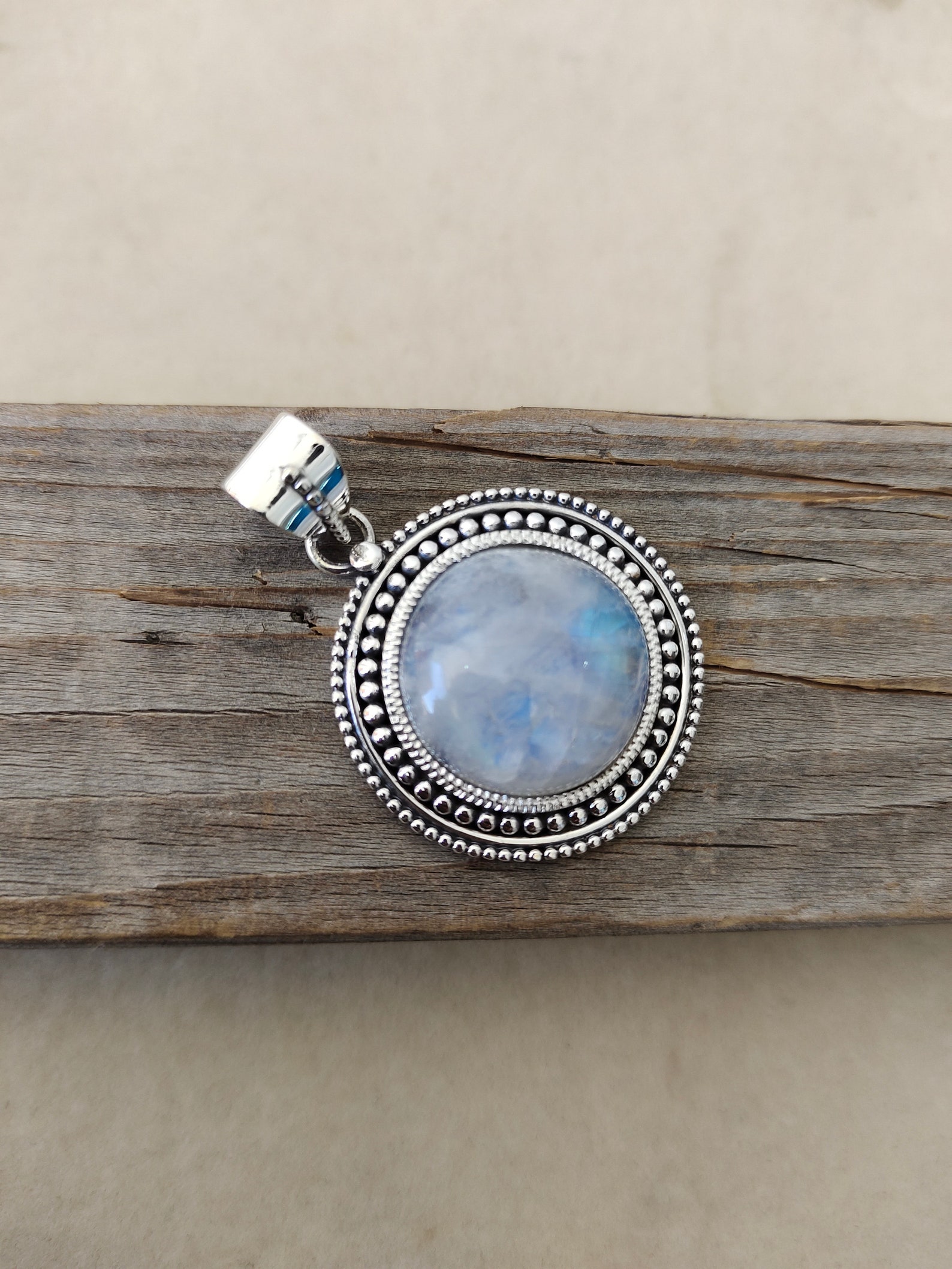 10Pcs to 100Pcs Pendants Lot Labradorite Gemstones .925 Silver Plated