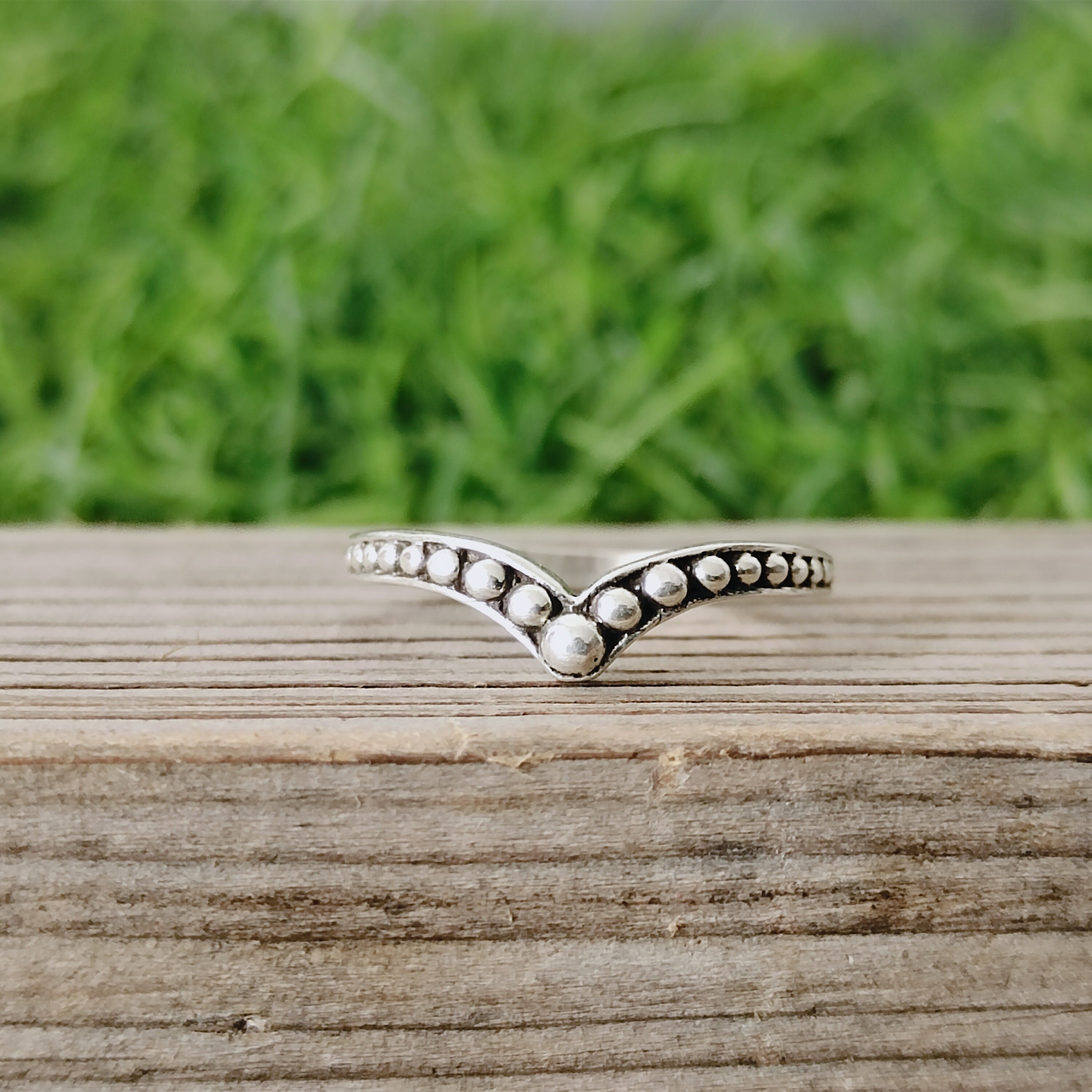Handcrafted Stacking Silver Ring Stacking Sterling Silver Etsy