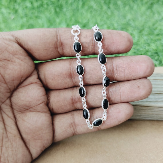 ★人気★【SHOVEOFF】 Star Coin Silver Onyx Bead bracelet il_fullxfull.2922946439_1lhl.jpg