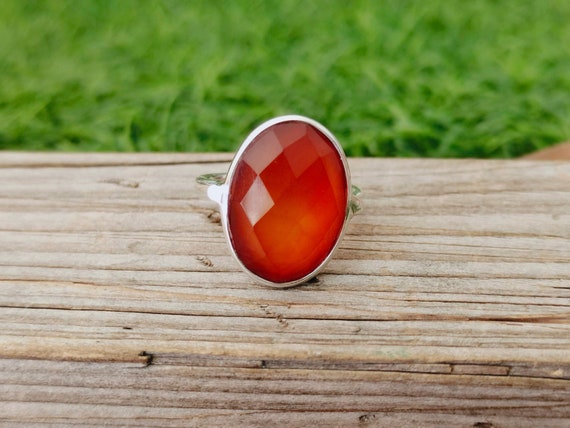 Anello con azzurrite e crisocolla, anello in argento sterling 925, anello con pietra preziosa, gioielli con azzurrite e crisocolla, regalo di Natale, regalo di compleanno per donna - Italia