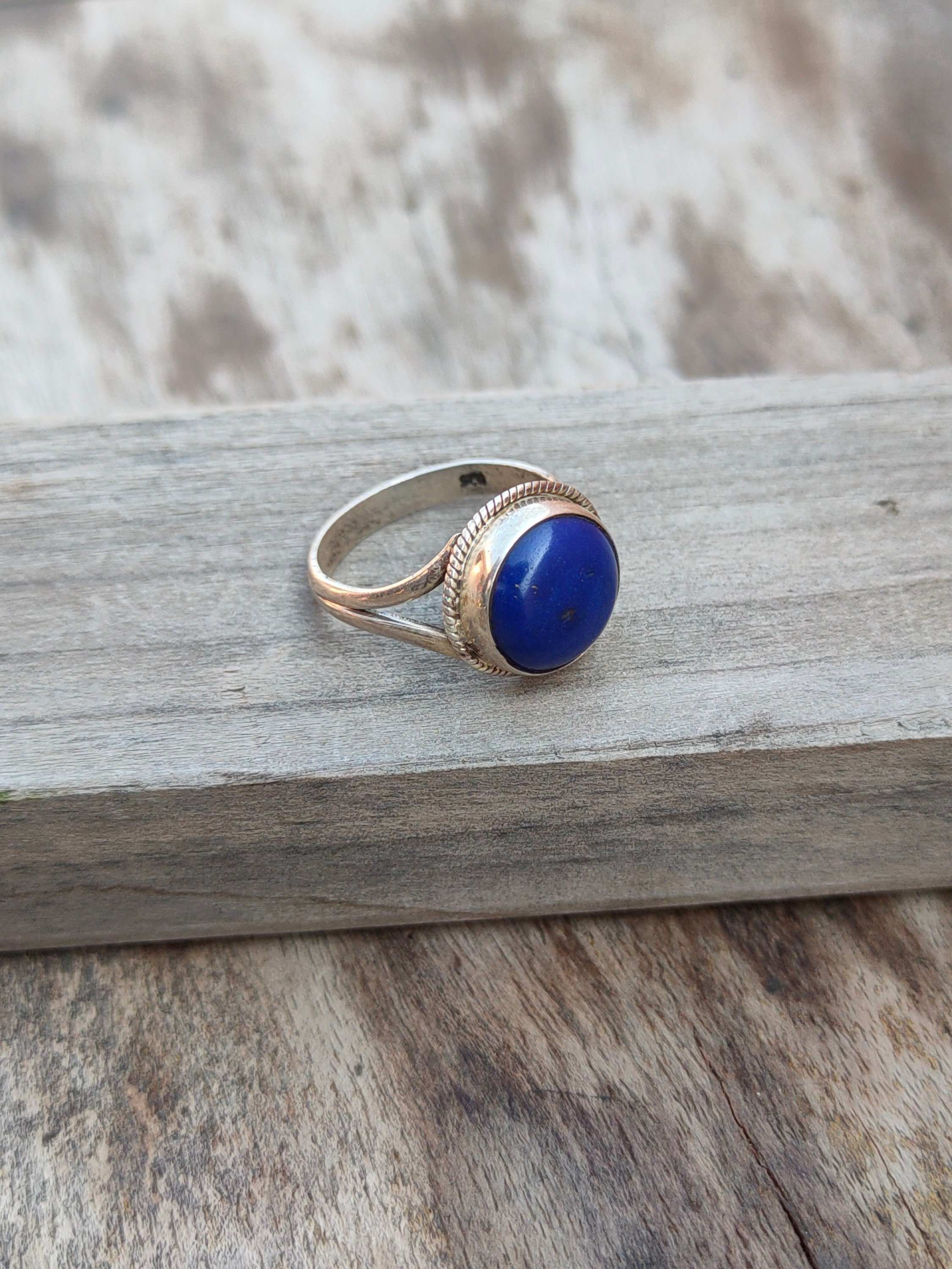 Anello Artigianale In Argento 925 Con Pietre Dure Naturali – Agata, Quarzo Rosa, Granato E Lapislazzuli – Gioiello Boho Elegante Per Donna - 4