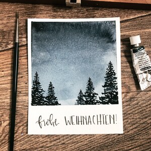 Carte de Noël Polaroid