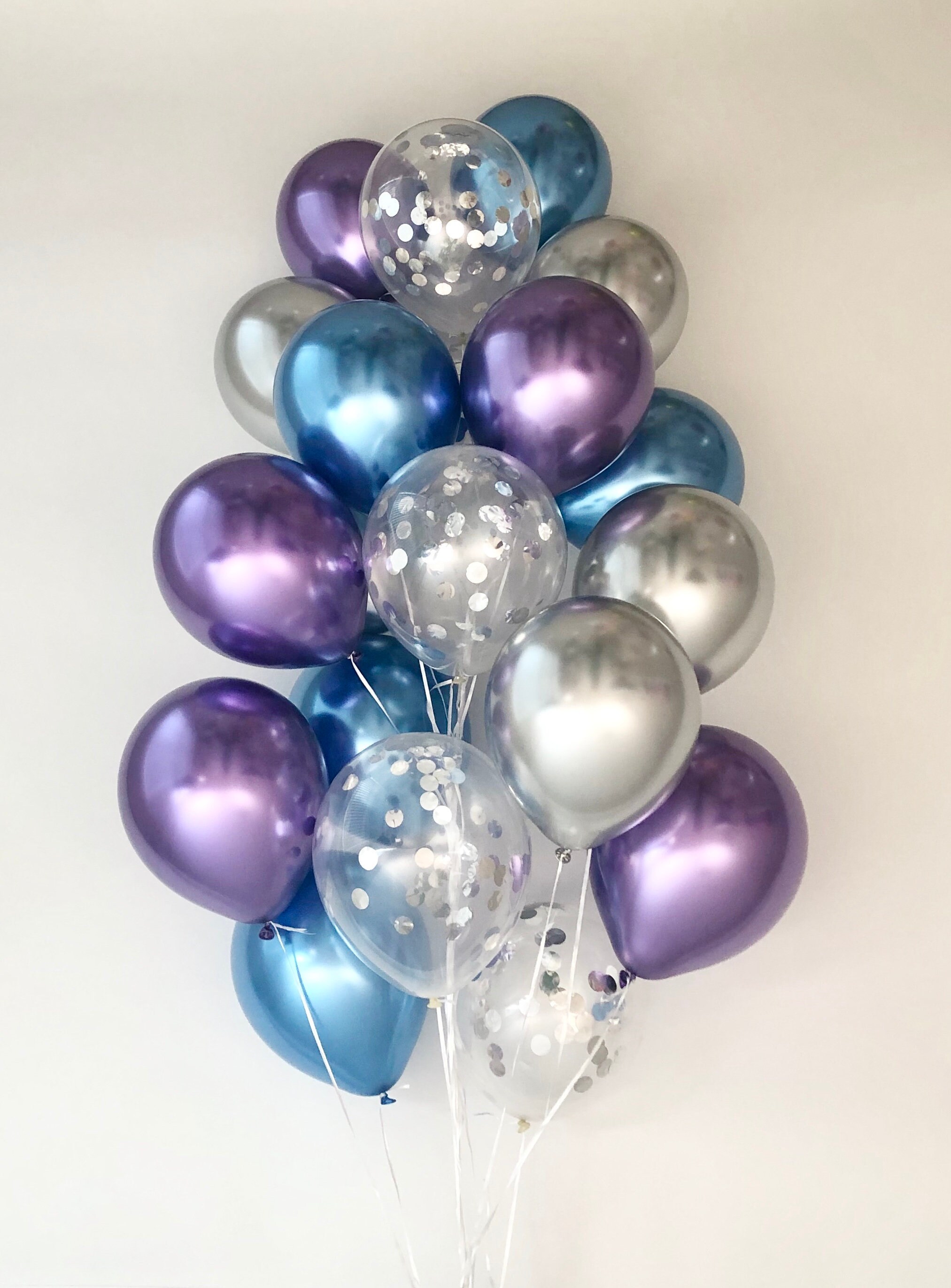 Harry Potter Purple Celebration 20 CT Balloon Bouquet & Bonus Birthday  Button