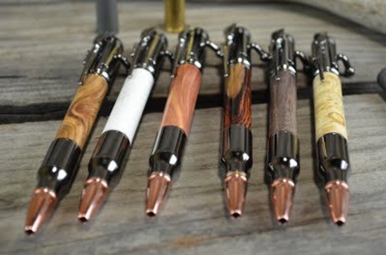 Gift for Men Bolt Action Bullet Pen Birthday gift for Men Anniversay Gift for Men Rifle Pen 30 Caliber Bolt Action Gun Pen