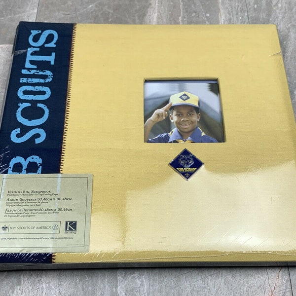 K&Company Cub Scout Photo picture album-Scrapbook 12x12 BSA memory book