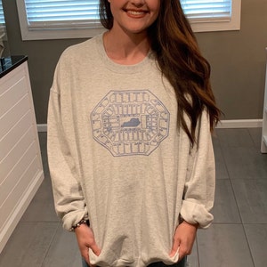 Rupp Arena/Lexington KY Crewneck, Go Cats, Wildcats, Azul e Branco