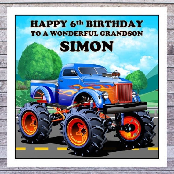 kids-birthday-cards-monster-truck-personalised-with-any-etsy