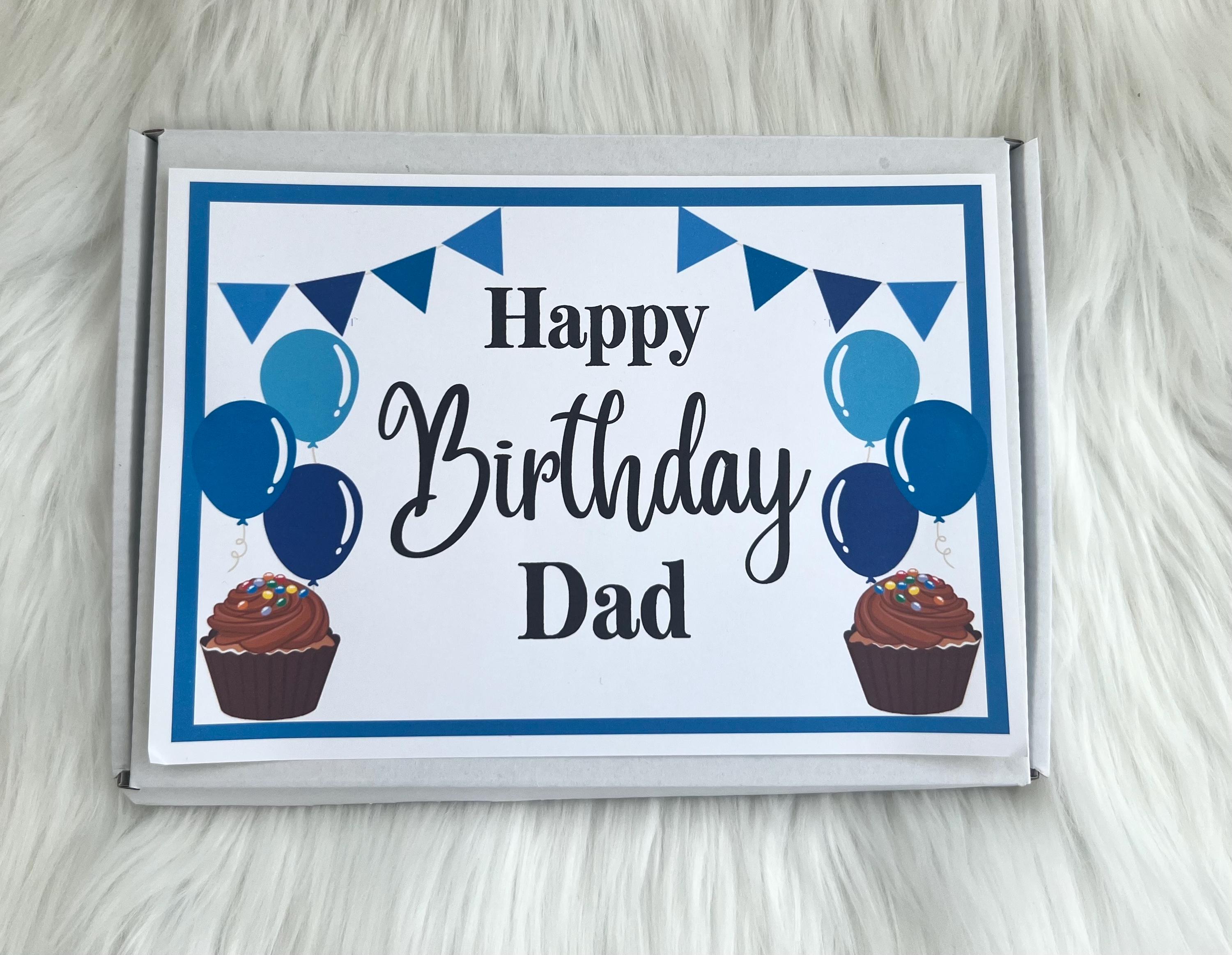 Daddy Chocolate Gift Box Fathers Day Gift for Dad Birthday for Him ...