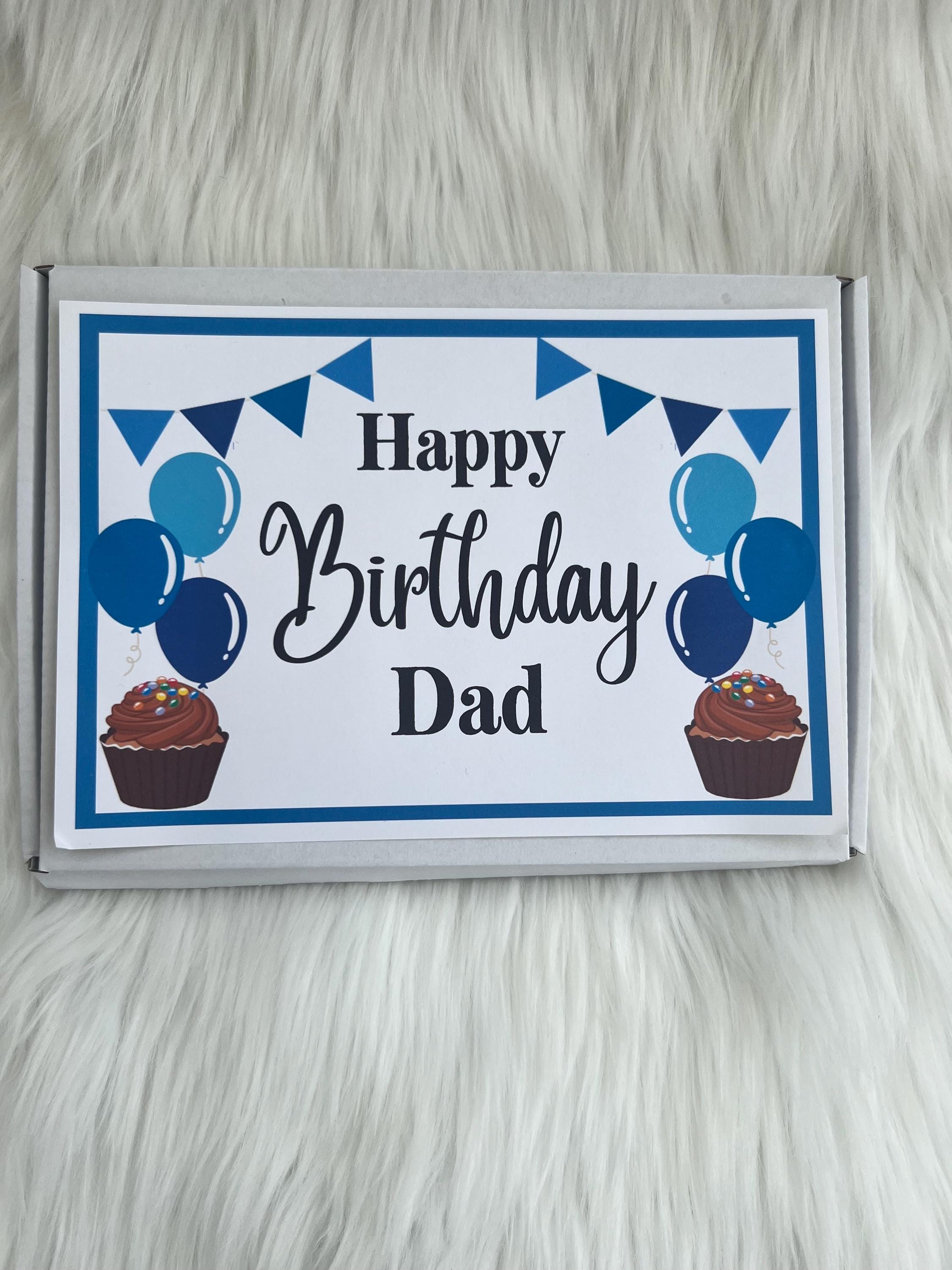 Daddy Chocolate Gift Box Fathers Day Gift for Dad Birthday for Him ...