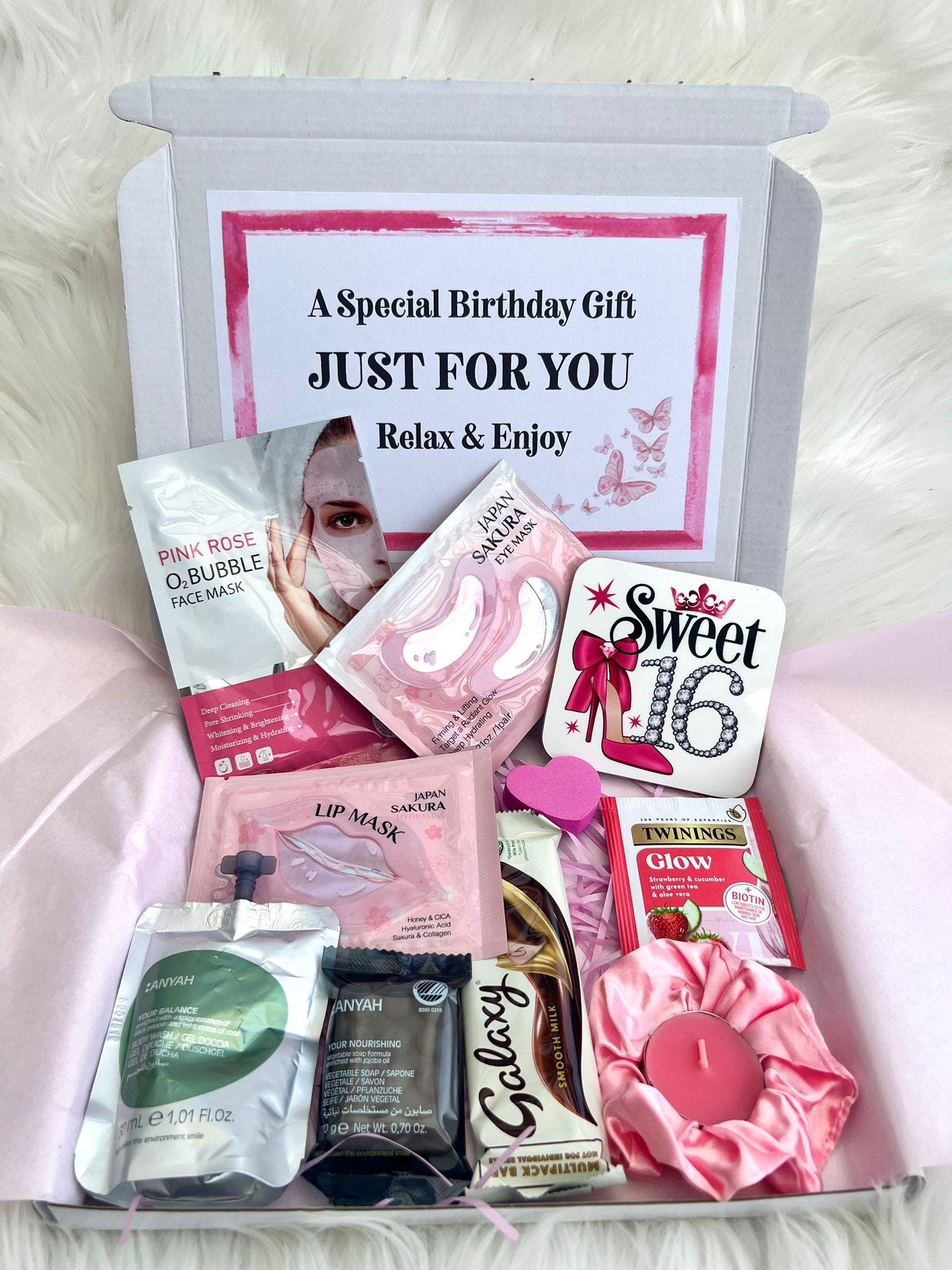 16th Birthday Gifts Girl, Happy Sweet 16 Gifts For Girls Best Friends Female Daughter Sister Her Girlfriend Coworker Bestie Birthday Unique