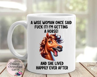 Horse Mug, equestrian mug. equestrian gift, horse gift, horse mug, horse mug, horse gifts for women, funny horse mug,